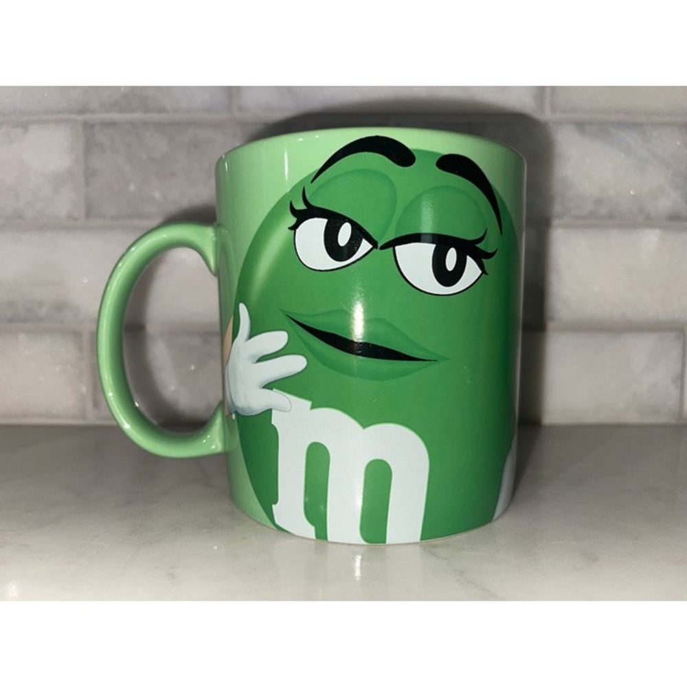 M&M's World Ms. Green M&M Ceramic Mug